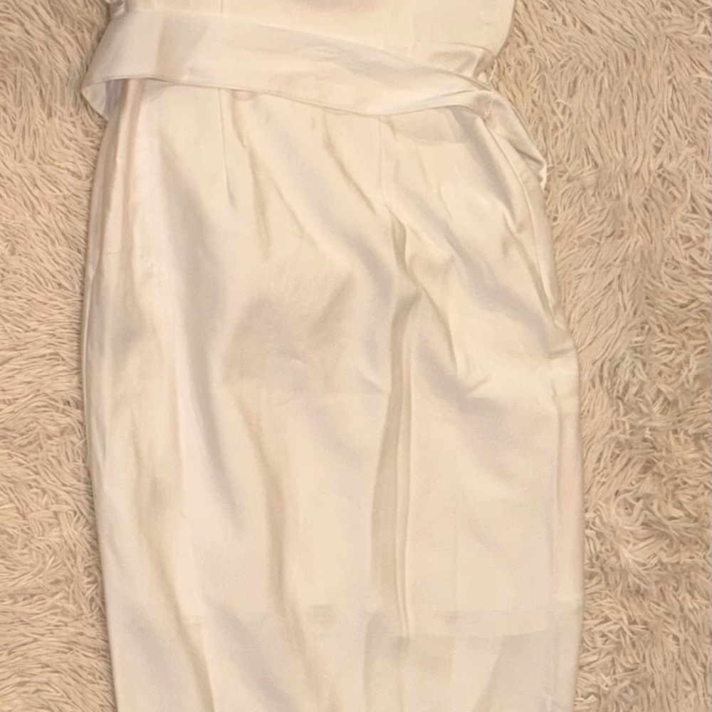 NWOT Ted Baker Gabie Faux Wrap Belted Midi Dress Fully Lined TB 3 US 8 - Picture 6 of 9